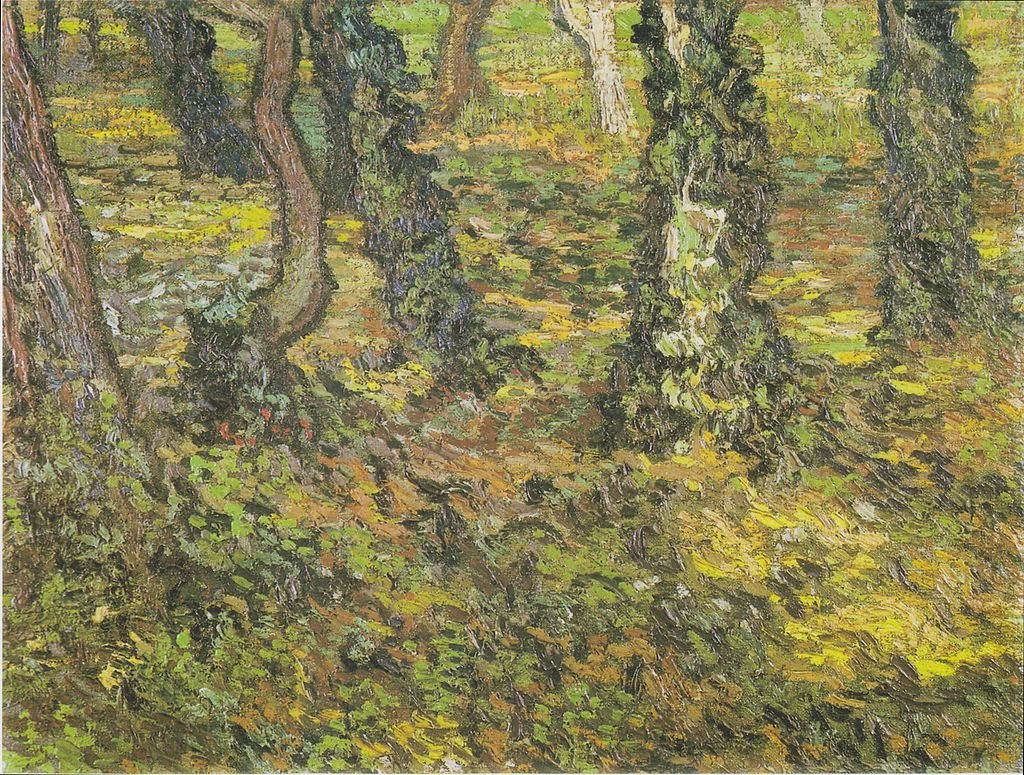  276-Vincent van Gogh-Tronchi d'albero con edera - Kröller-Müller Museum, Otterlo 